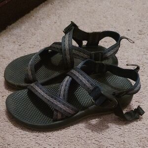 Chaco Kids Black and Gray Strappy Sandals